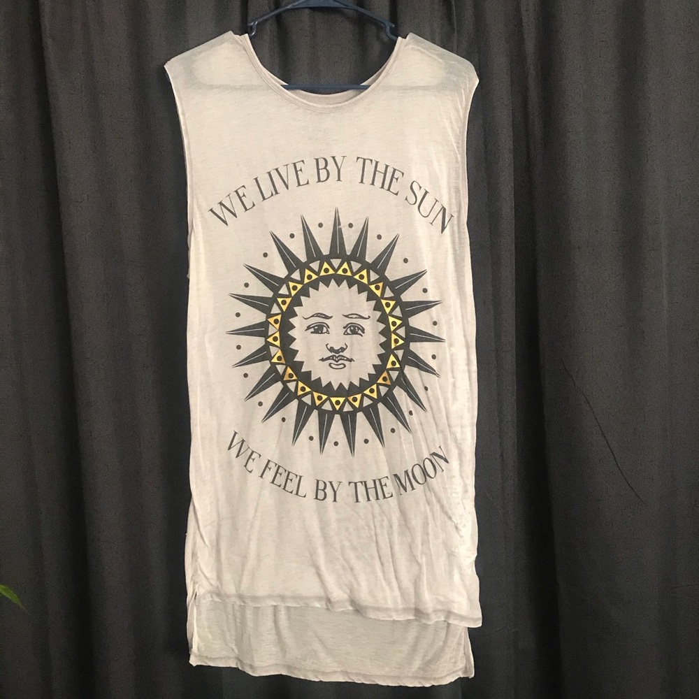 Live by the sun tank top